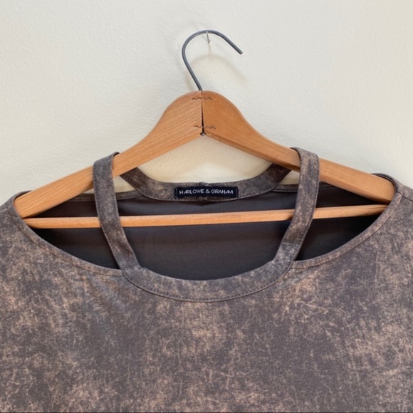 HARLOWE & GRAHAM Cutout Top X-Small - Picture 2 of 5